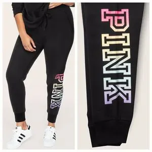 Jogger De Salon Victoria's Secret Pink - Taille L, Vert Pâle - Neuf Avec étiquettes